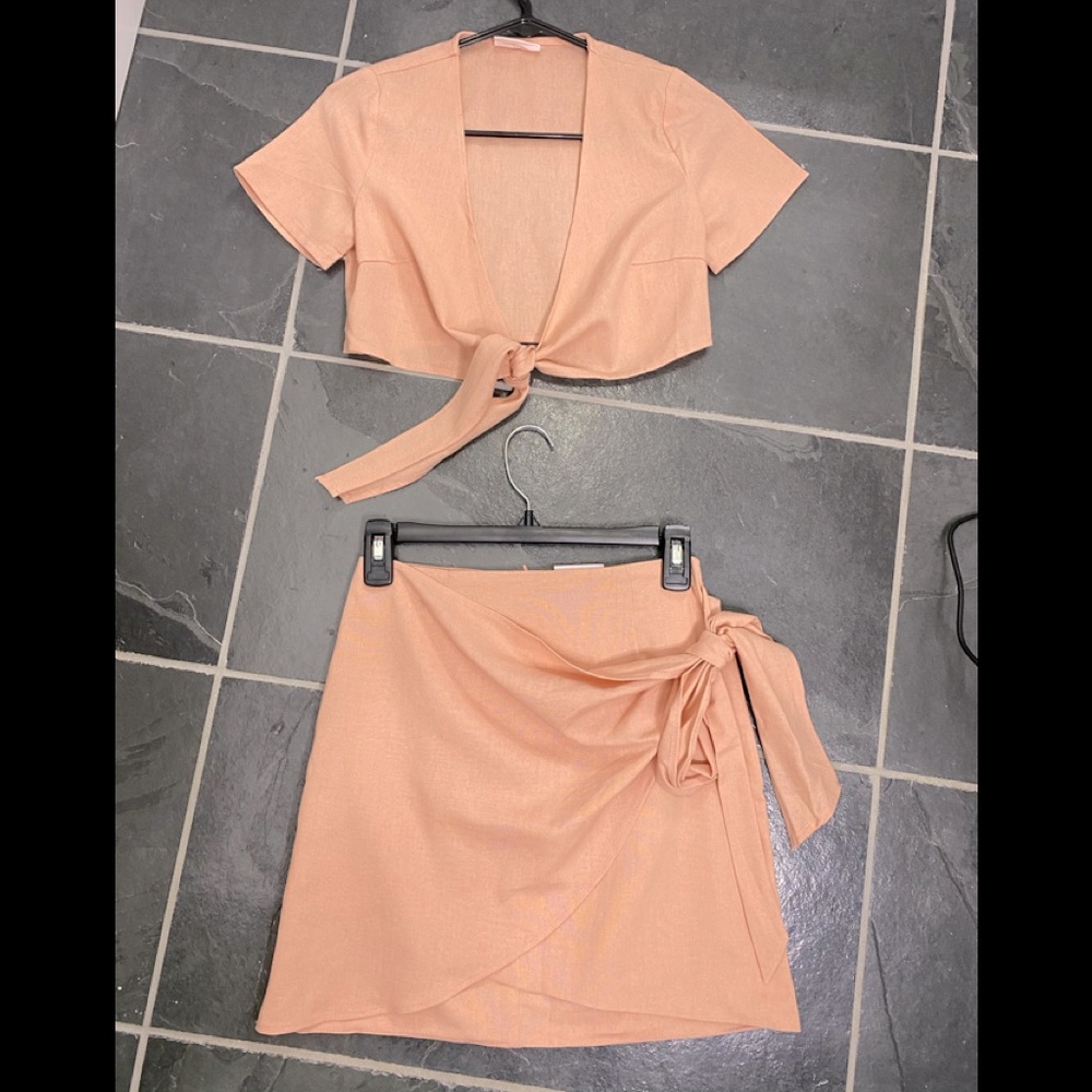 Showpo Blush Two Piece Set